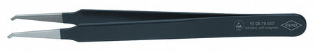 Precision Tweezers SS Bent 4 21/32 L