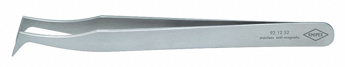 Precision Tweezers SS Bent 4 23/32 L