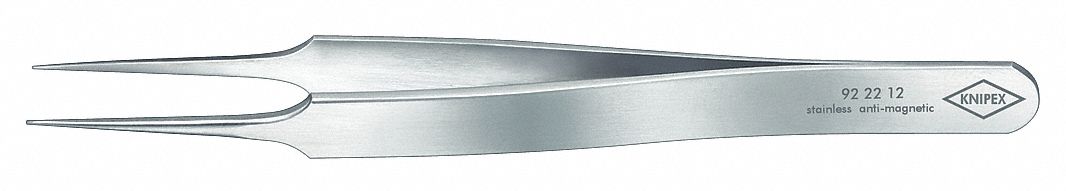 Precision Tweezers SS Straight 4 21/64 L