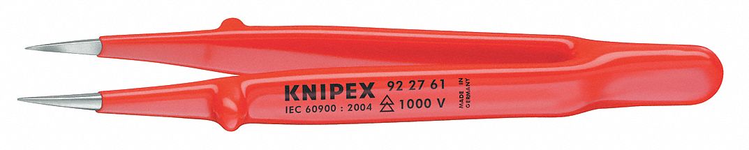 Precision Tweezers SS Straight 4 59/64 L