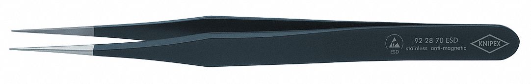 Precision Tweezers SS Straight 4 21/64 L