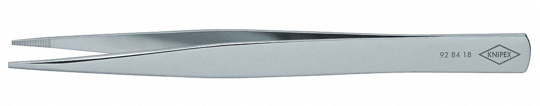 Precision Tweezers SS Straight 4 61/64 L
