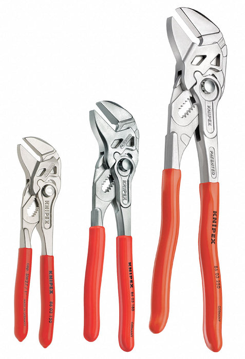 Plier Wrench Set Ergonomic 3 Pcs