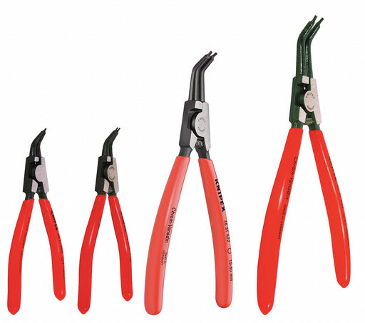 Retaining Ring Plier Set 45 Deg 4 pc