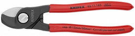 Cable Shears 6-1/2 In L 1/0 AWG Red