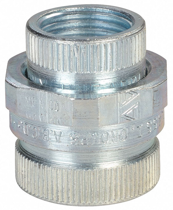 Straight Union Aluminium Trade Size 1in