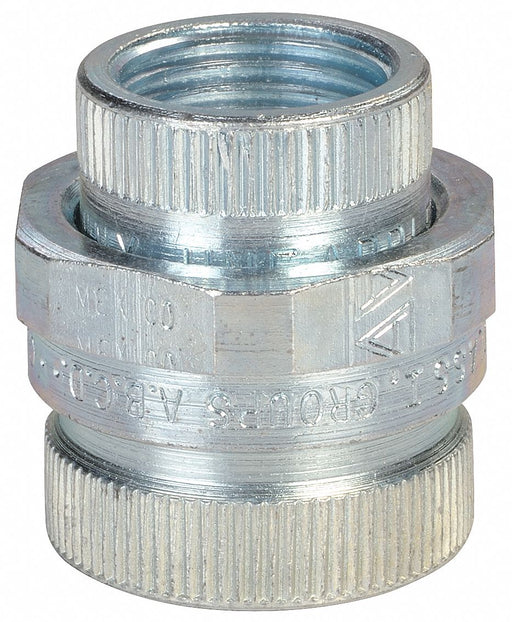 Straight Union Steel Trade Size 3/4in