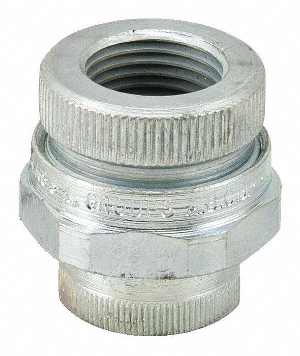 Straight Union Steel Trade Size 1in