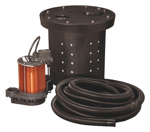 SumpPumpSystem 10ft 1/3hp 115VAC