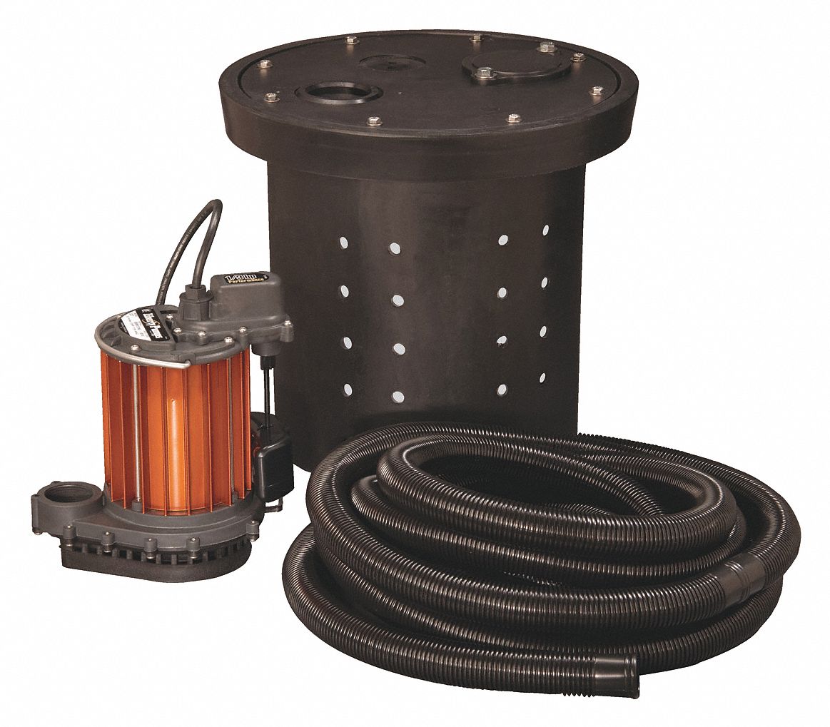 SumpPumpSystem 10ft 1/2hp 115VAC