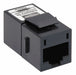 Keystone Jack 0.5625 in Black
