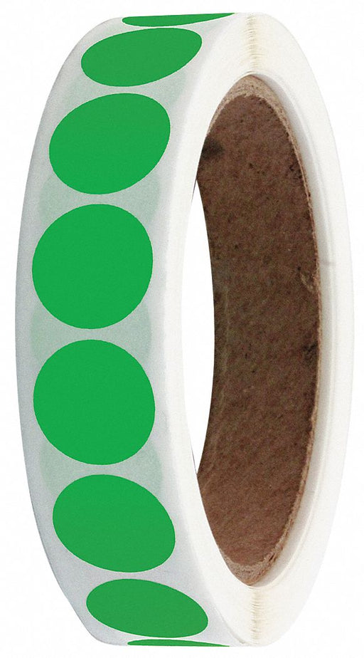 InventoryLabel Green CoatedLitho PK1000