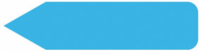 Inventory Label Blue Polyester