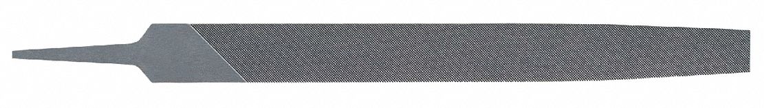 Flat Long Angle Lathe File Rect 12 In L