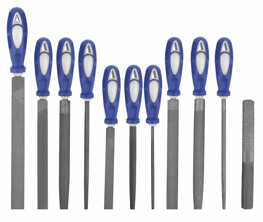 Hand File Set Bastard/Smooth 11 Pc