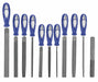 Hand File Set Bastard/Smooth 11 Pc