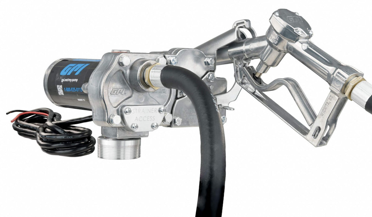 Electric Drum Pump Aluminum 12 V DC