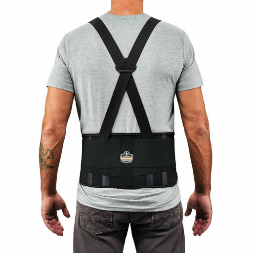 Elastic Back Support Black Elastic S