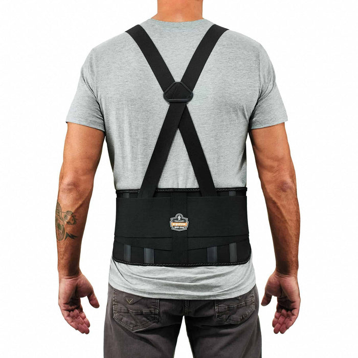 Elastic Back Support Black Elastic S