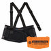 Heating/Cooling Back Support Black 4XL