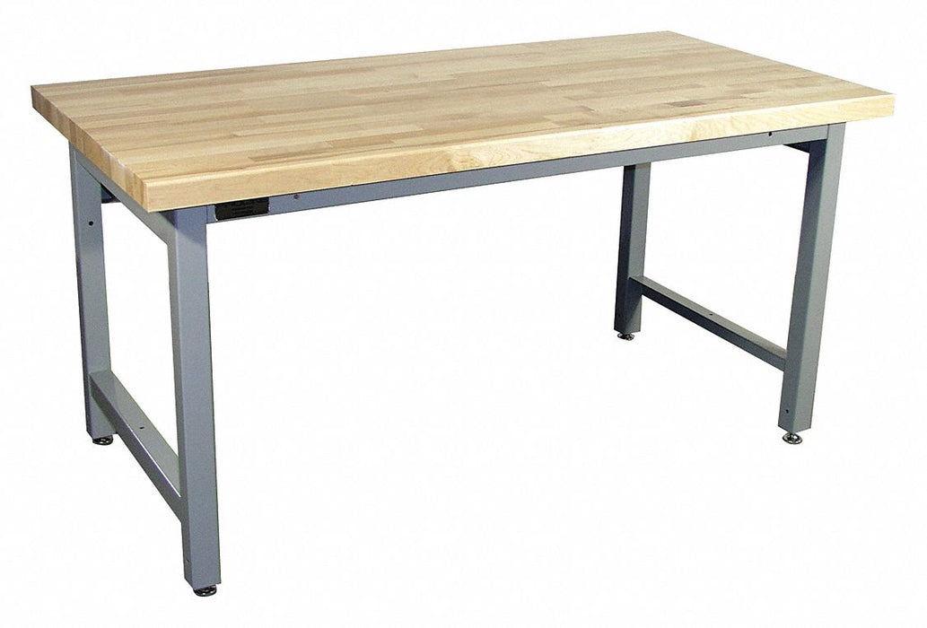 Workstation Solid Maple Lt Gray