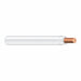 N0875 Wire THHN THWN Solid White 12AWG 25ft