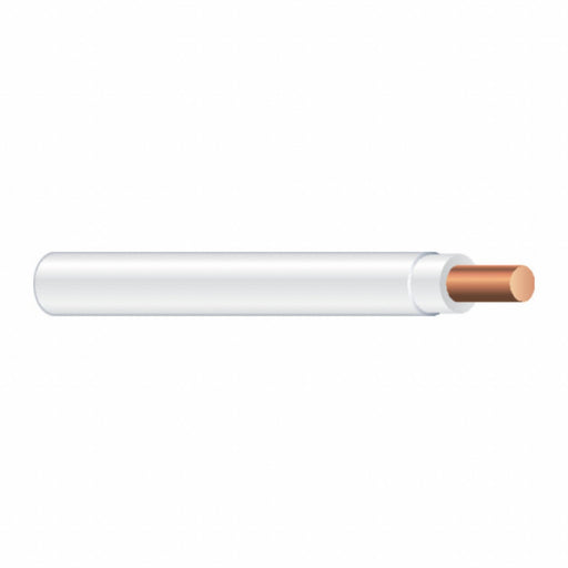 N0875 Wire THHN THWN Solid White 12AWG 2 000ft