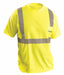 SS Yellow T-Shirt Black Ceva Logo 3XL