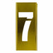 Individual Stencil Number Brass