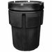 OverpackDrum Polyethylene 41.5inH Black
