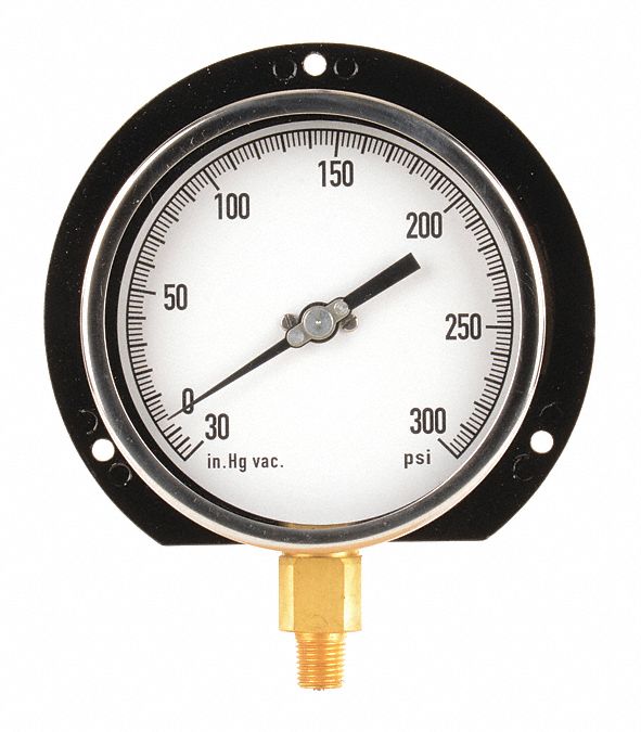 D8433 Compound Gauge General Purpose 4-1/2 In