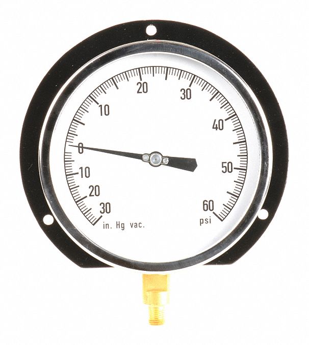 Compound Gauge General Purpose 6In 60psi