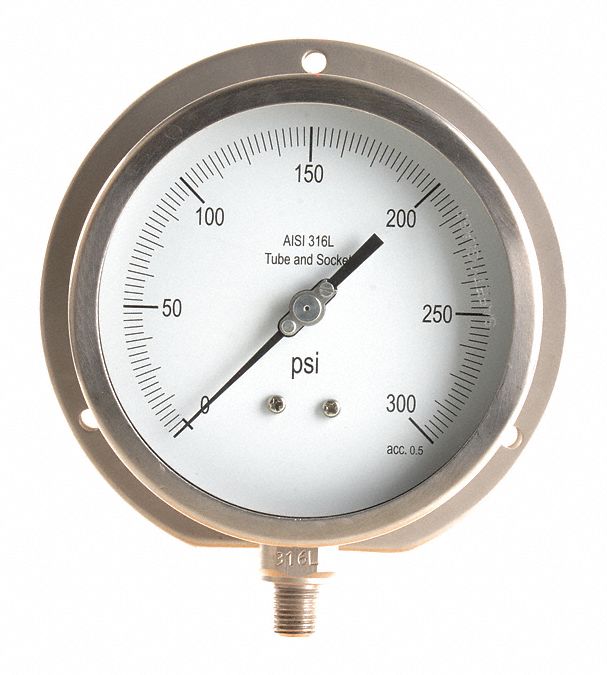 K4533 Pressure Gauge Process 4-1/2 In