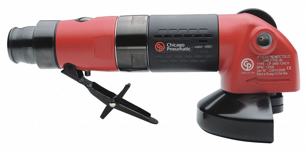 Angle Grinder 12 000 RPM 36 cfm 1.1 hp