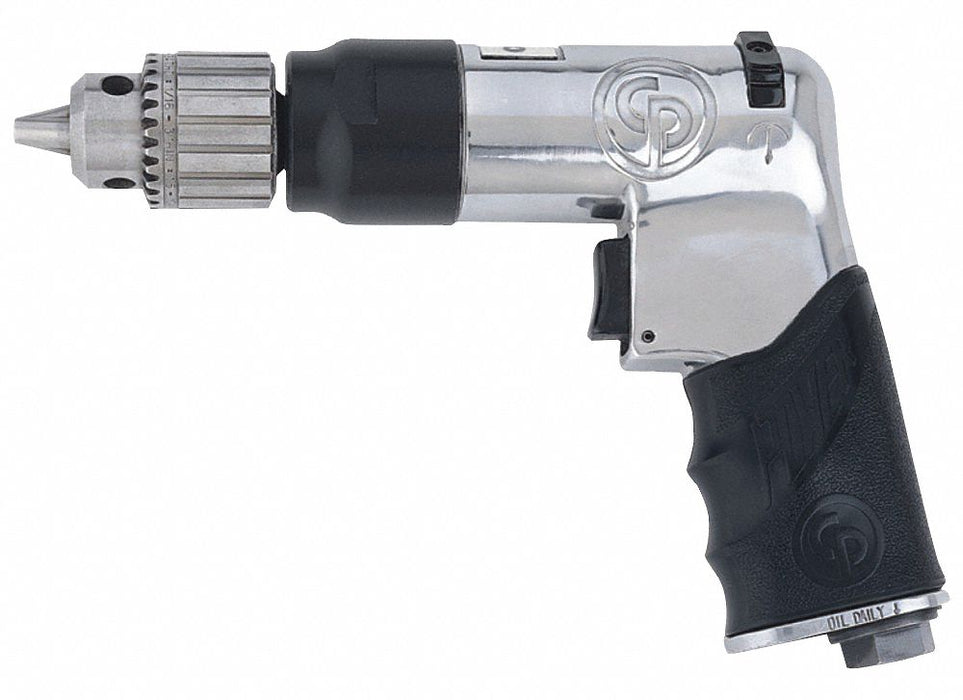 Air-Powered Drill 1/4 in NPT Keyed