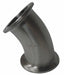 45Elbow SS Clamp3 Clamp3 