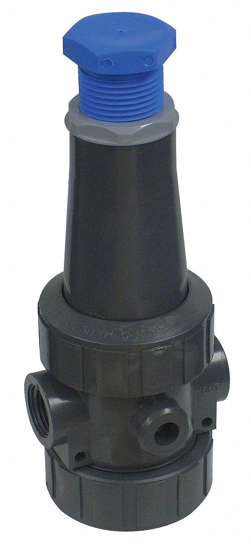 Pressure Regulator 1/2 In 5 to 125 psi