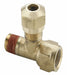 Tee Brass Comp5/8 MNPT1/2 Comp5/8 