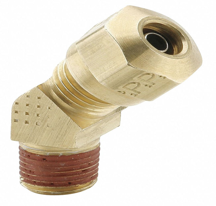 Elbow Brass Comp. 3/4 in Comp. 1/4 in
