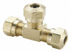 Tee Brass Comp1/2 Comp1/2 Comp1/2 