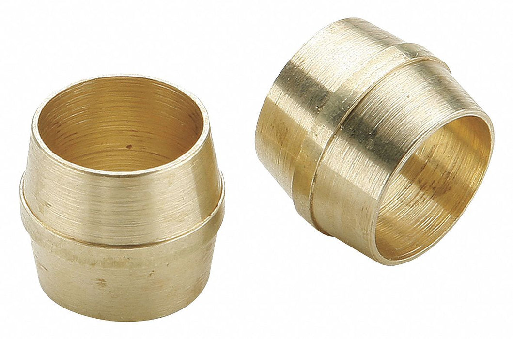 Ferrule Brass 3/8 in