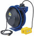 Cord Reel 50 ft 12/3 SJO Blue 120VAC