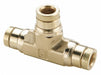 Tee Tube 3/8  3/8  Push-Fit 3/8 