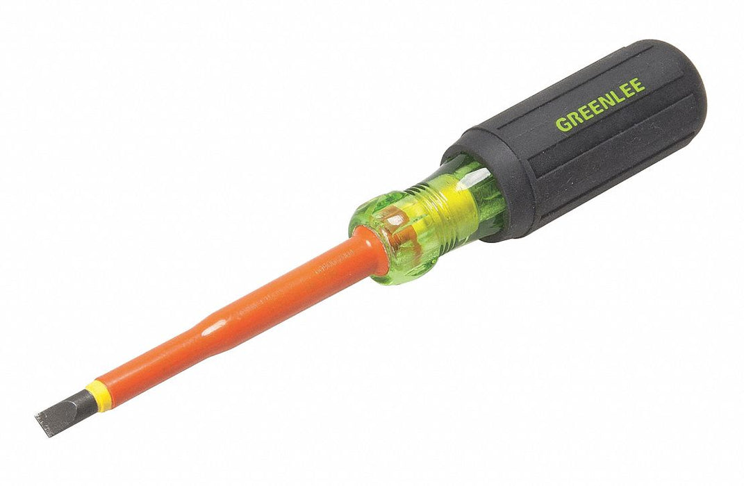 Insltd Slotted Screwdriver 1/4 in