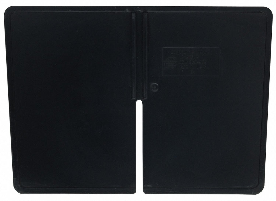 BinDivider 4.75inL Plastic Black PK10