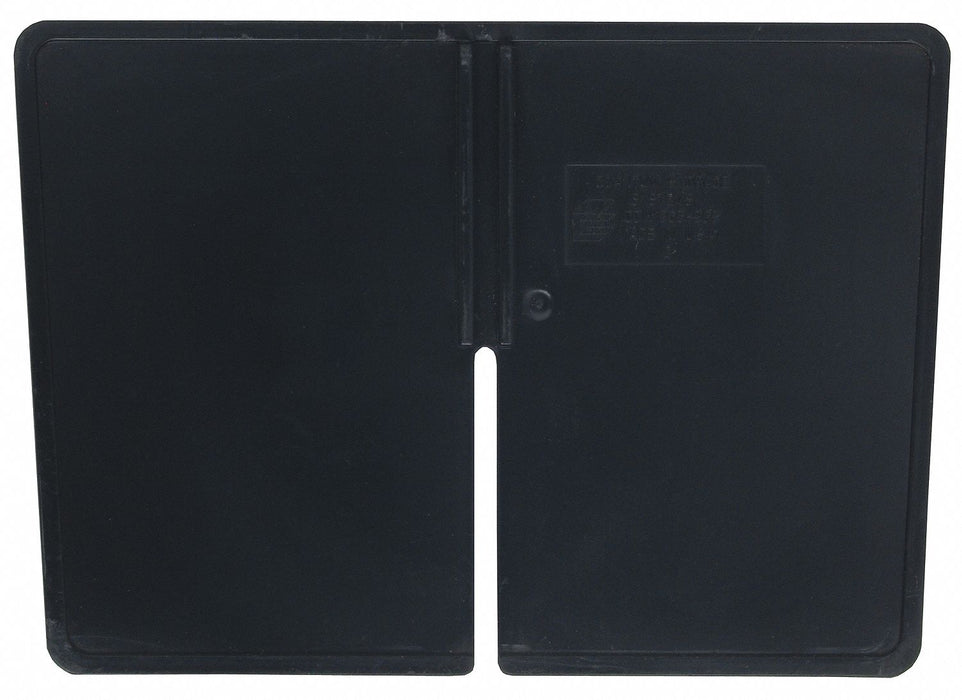 BinDivider 4.75inL Plastic Black PK10