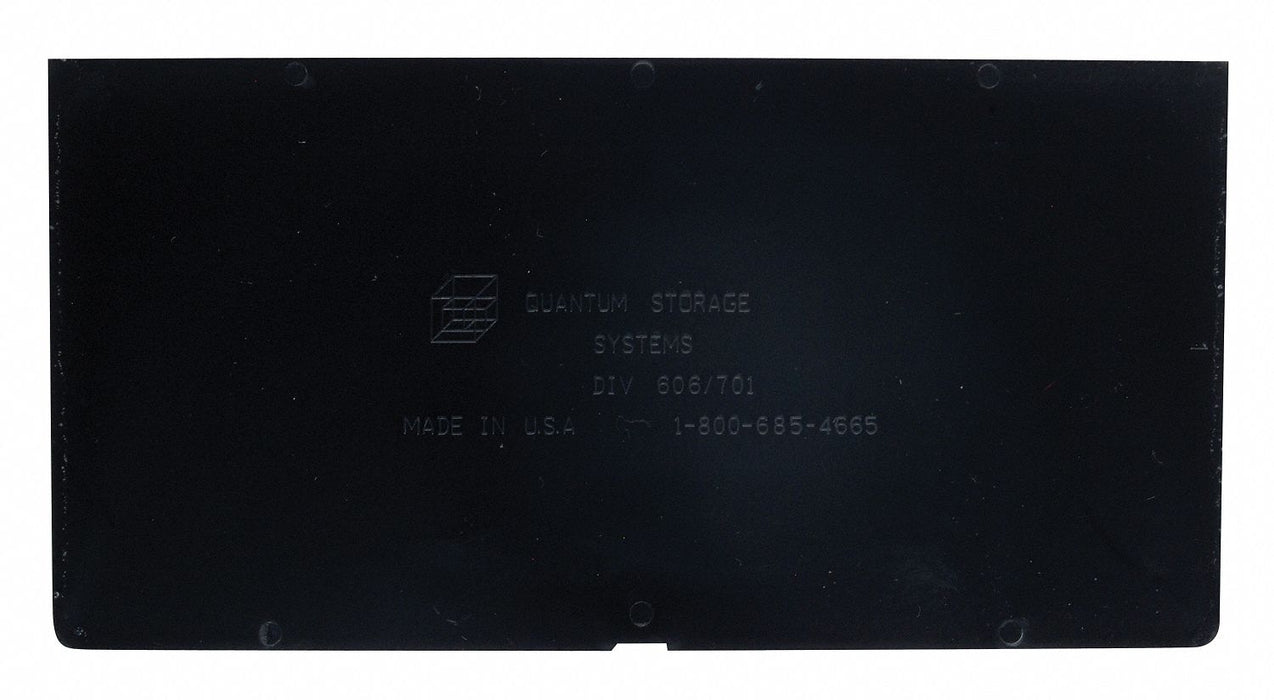 Divider 7 3/4 in Black 4 PK4