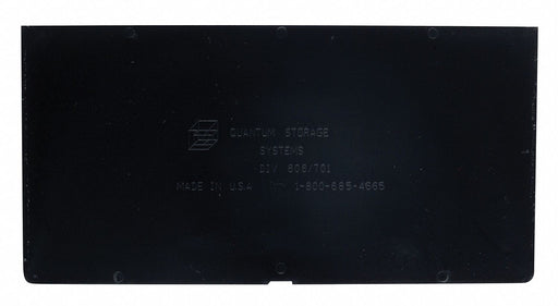 BinDivider 8.25inL Plastic Black PK4