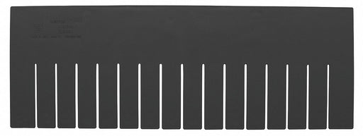 Divider 7 in H 20 in L Black PK6