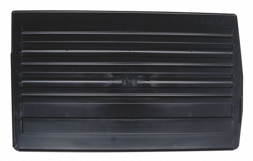 BinDivider 17.25inL Plastic Black PK3